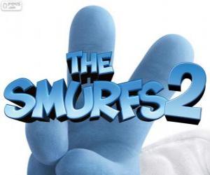 пазл Логотип из фильма Смурфики 2, The Smurfs 2